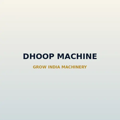 Dhoop Batti Making Machine