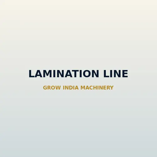 Extrusion Coating Lamination Machine