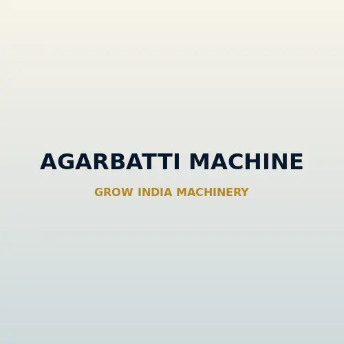 Fully Automatic Agarbatti Making Machine